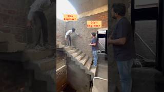 || ठेकेदार की गलती मिस्त्री को छुपाना पड़ता हे || 👷‍♂️📚✅ #viral #civilengineer #shorts