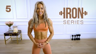 IRON Series 30 Min Arms and Abs Workout - Biceps, Triceps | 5