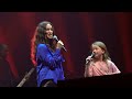 Alanis Morissette and daughter Onyx sing Ironic, at the Bridgestone Arena in Nashville 6/23/2024