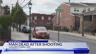 Man dead after shooting in Hagerstown