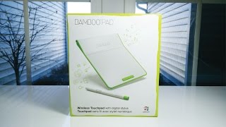 Wacom Wireless Bamboo Pad Unboxing \u0026 First Look!