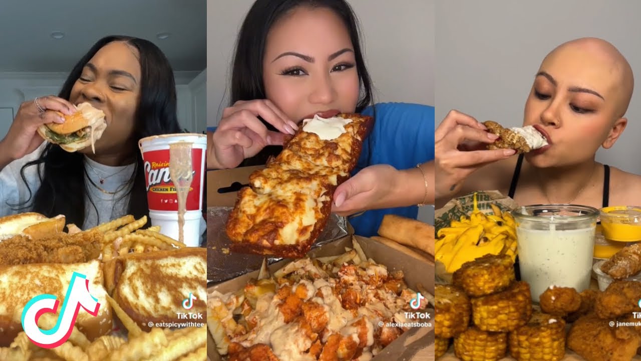 Tiktok Mukbang Compilation 5 Youtube