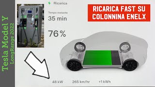 Ricarica a Colonnina EnelX Fast 50kW...