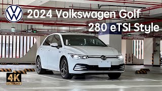 2024 Volkswagen Golf MK8 280 eTSI Style POV Test Drive | Exterior Interior | Taiwan Drive