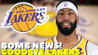 HE'S OUT! NOBODY EXPECTS THAT! BYE LAKERS! LOS ANGELES LAKERS NEWS TODAY!