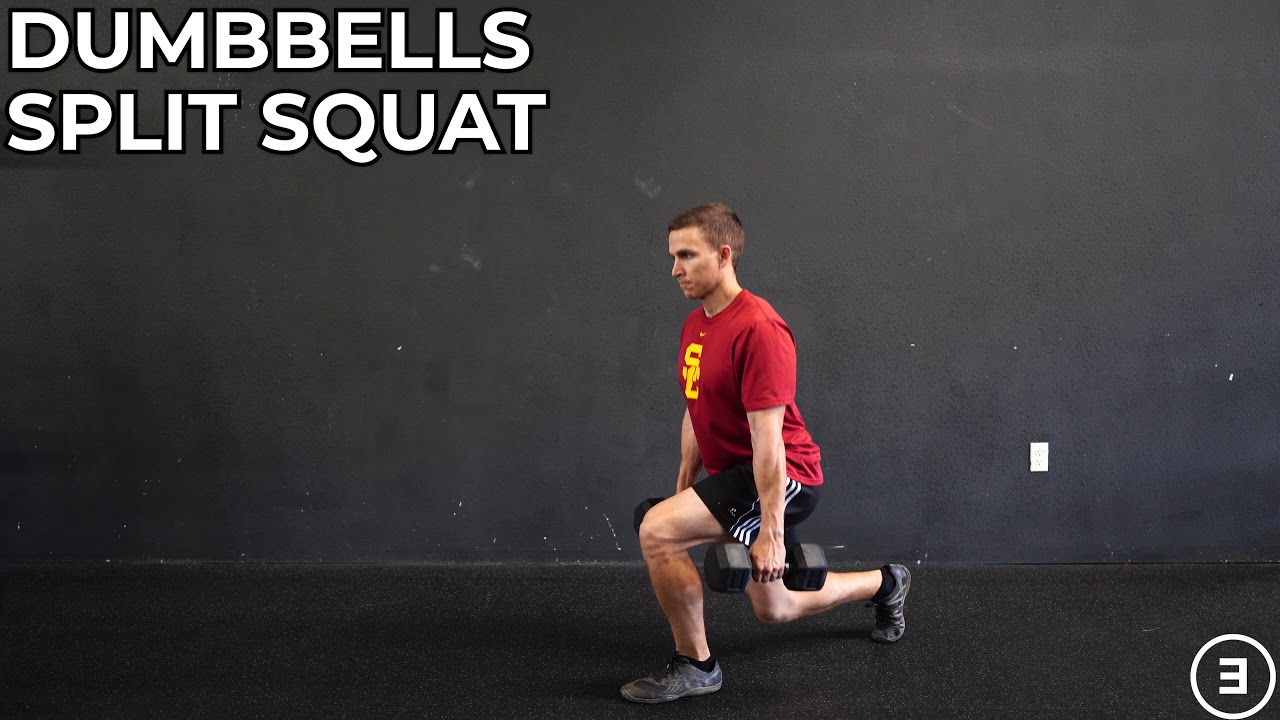 Dumbbells Split Squat Youtube