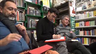 Presentación de «Realismo poscontinental» en Zaragoza | Luis Arenas, Juan Manuel Aragüés y EC