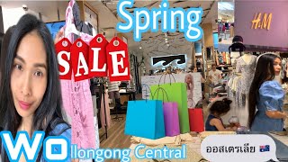 พาช็อปปิ้งของลดราคา ช่วงหน้า สปริง ที่ห้าง  Wollongong Central NSW ออสเตรเลียEp. 91 15.10.20