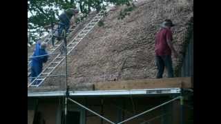 Thatching la Maison acadienne - Part 6