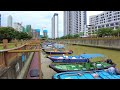 4k walk walking in the xiachong town street dayawan huizhou guangdong china｜seaside resort town｜霞涌镇