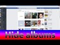 How to hide photos (album pictures) from Facebook public - tutorial