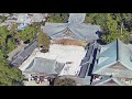 茅ヶ崎駅から寒川神社（寒川町）へドローンを飛ばしたような動画 google earth studio