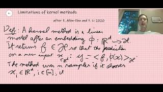 Provable limitations of kernel methods