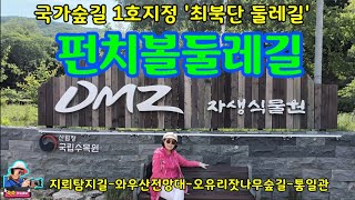 최북단 DMZ '펀치볼둘레길' 산책