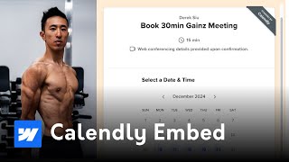 🚀 How to Embed Calendly in Webflow (Step-by-Step Guide) | Add a Booking System FAST!