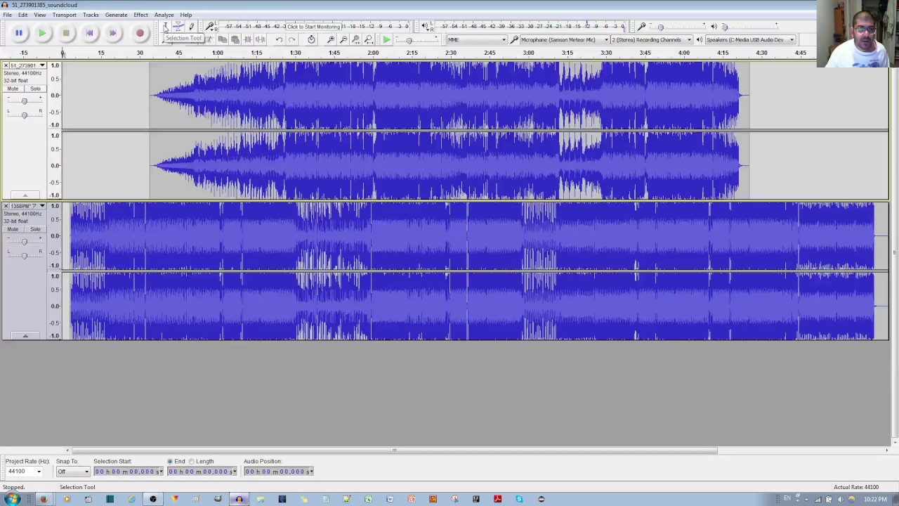 Merge Tracks Audacity Winefas