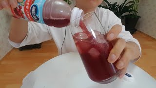 상큼달콤한 오션스프레이 크랜베리클래식 음료수 먹방 oceanspray cranberry clsssic mukbang