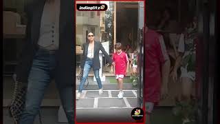 SRK's Son Abram Khan Post Football lunch with Mom Video 😱 | #shorts