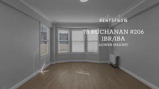 78 Buchanan #206, San Francisco CA | 1 Bedroom 1 Bath