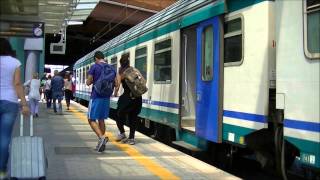 Treni stazione tiburtina Roma HD trains - railways