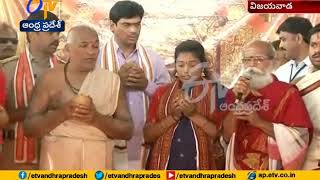 Poorna Ahuti Performed | on Mark of Relinquishment of Bhavani Deeksha | at Vijayawada