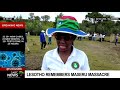 Lesotho remembers Maseru massacre