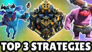 Top 3 MUST-TRY TH17 STRATEGIES | 14K Subs GIVEAWAY | Clash of Clans