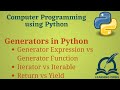 [Python Programming Basics to Advanced]: Lab 31: Generators in Python