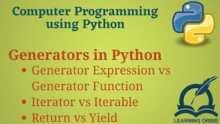 [Python Programming Basics to Advanced]: Lab 31: Generators in Python