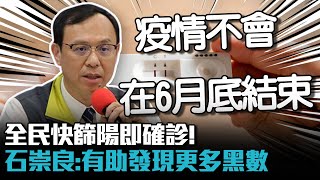 全民快篩陽即確診！石崇良：有助發現更多黑數【CNEWS】