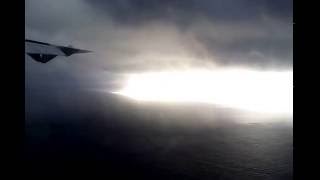 How a thunder storm looks from a plane in Maldives by ACV the Colombian Globetrotter