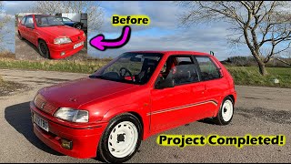 Peugeot 106 Rallye S1 Sat for 9 Years - Brought Back to Life