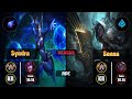 Challenger SYNDRA [Phase Rush] (ADC) VS  SENNA - Challenger KR Patch 10.14