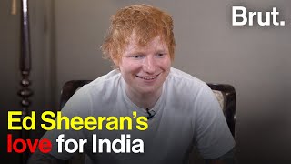 Which Indian film did Ed Sheeran watch last?