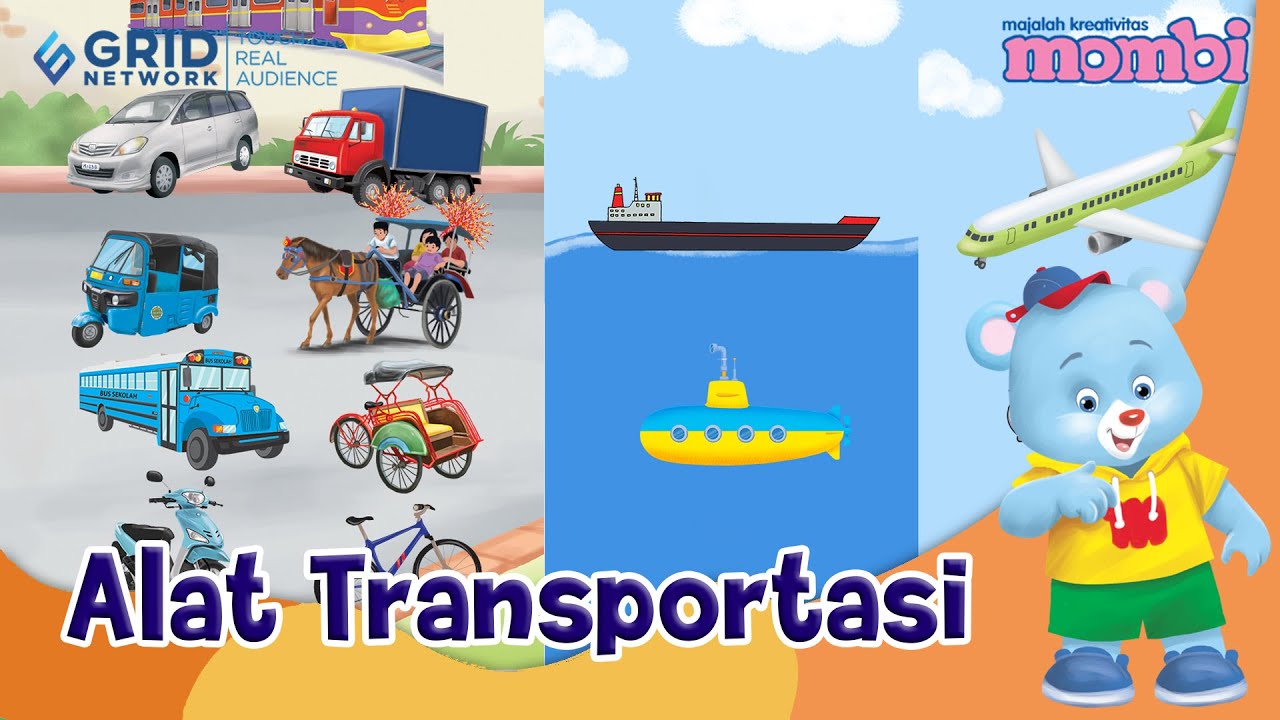 Mengenal Alat Transportasi - Fakta Menarik - YouTube