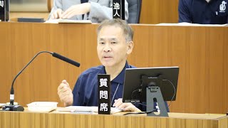 令和5年9月福井市議会定例会　9月12日本会議（一般質問９）髙田稔浩議員 手話通訳挿入