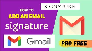 How to Create Gmail Signature | Professional Gmail Signature | Free | 2021 | Add Gmail Signature