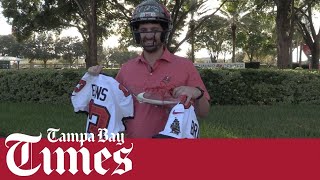 Bucs deliver on promise of memorabilia for Tom Brady 600th touchdown ball