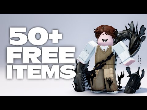 GET 50 FREE ROBLOX BLACK ITEMS! (2024) EVERYTHING ACTUALLY STILL WORKS!