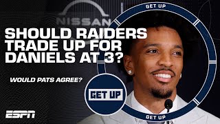Raiders? Giants? Who TRADES UP for Jayden Daniels or Drake Maye? 😮 | Get Up