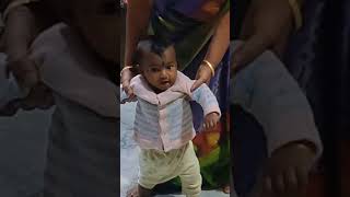 Baby Girl Walking 😍😍 | Karan Shroov #shorts #shortstamil #babygirl