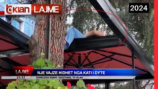 Tv Klan - Hidhet një vajzë nga kati i dytë i hotelit në Durrës, raporton Enkeleda Arapi