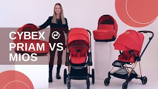 Порівняння Cybex  Priam 4.0 та Cybex Mios 2022 року. Що змінилося в оновлених версіях?