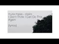 Mura Masa, Clairo - I Don’t Think I Can Do This Again (Lyrics Video)