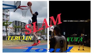 【SLAM 1on1】3x3 BE HUMBLE エース・YUTA vs TERULIN・沖縄シニアB league チャンピオンChange【現役vsシニア】