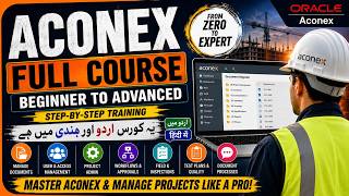 Complete Aconex Document Controller Course in Urdu Hindi