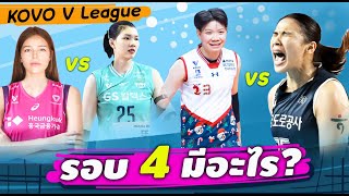 ยกที่ 4 เริ่ม!! โมเม vs วิภาวี แมงมุมเสริมแกร่ง ยื้อจ่าฝูง วอลเลย์บอลลีกเกาหลี