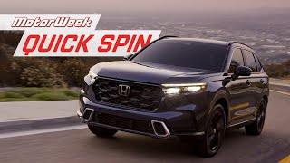 2023 Honda CR-V Hybrid | MotorWeek Quick Spin