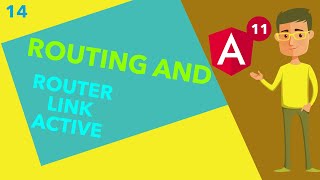 🔴 Angular 11 Tutorial - routerLink and routerLinkActive | Ujjwal Technical Tips