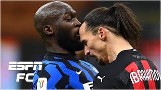 Zlatan Ibrahimovic vs. Inter Milan - Lukaku fight, goal and a RED CARD in Milan derby | ESPN FC